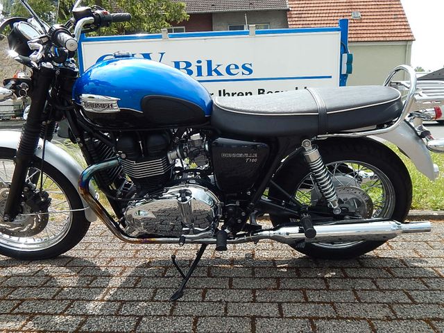 Triumph BONNEVILLE T 100 T-100 WERBUNG FESTPREIS !! Bild 10